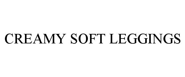 Trademark Logo CREAMY SOFT LEGGINGS