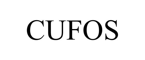 Trademark Logo CUFOS