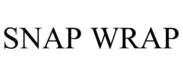 Trademark Logo SNAP WRAP