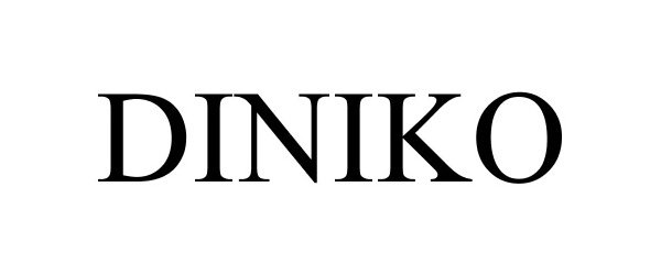 Trademark Logo DINIKO