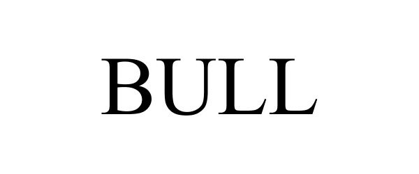 Trademark Logo BULL
