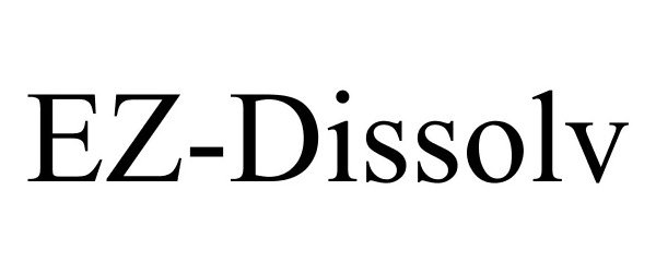 Trademark Logo EZ-DISSOLV