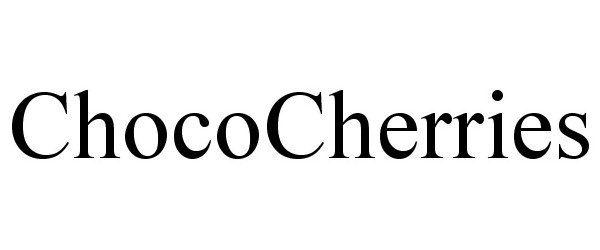  CHOCOCHERRIES