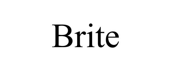 Trademark Logo BRITE