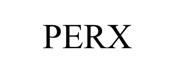 Trademark Logo PERX