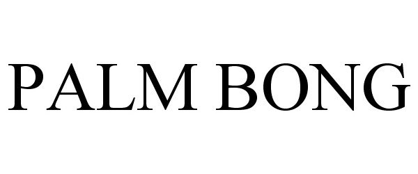 Trademark Logo PALM BONG