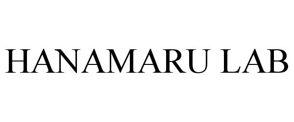 Trademark Logo HANAMARU LAB