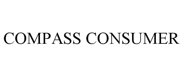 Trademark Logo COMPASS CONSUMER