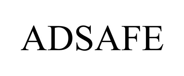 Trademark Logo ADSAFE