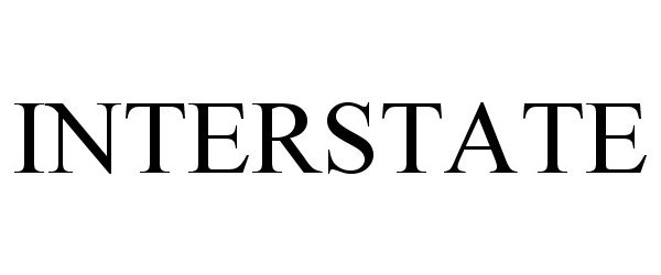 Trademark Logo INTERSTATE