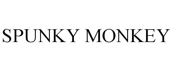 Trademark Logo SPUNKY MONKEY