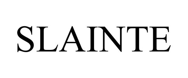Trademark Logo SLAINTE