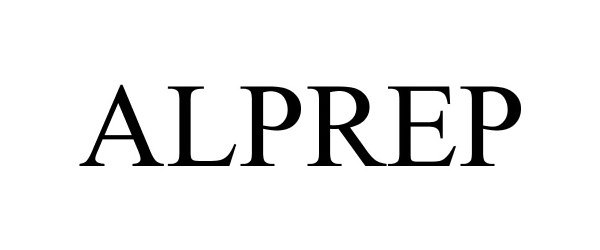 Trademark Logo ALPREP