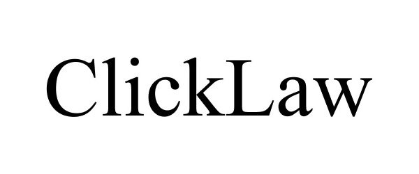 Trademark Logo CLICKLAW