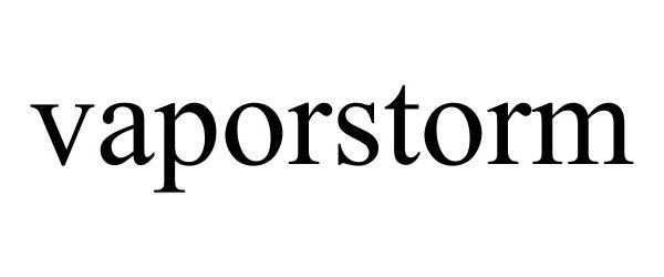 Trademark Logo VAPORSTORM