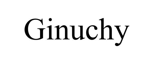 Trademark Logo GINUCHY