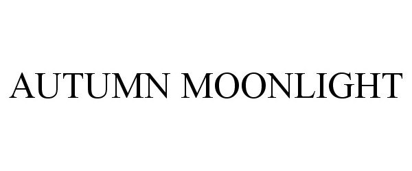 Trademark Logo AUTUMN MOONLIGHT