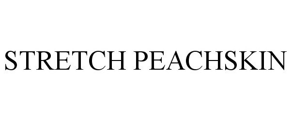  STRETCH PEACHSKIN