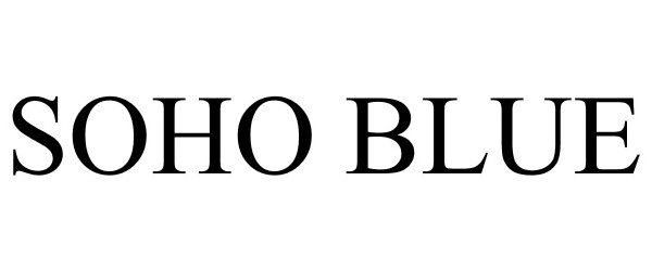 Trademark Logo SOHO BLUE