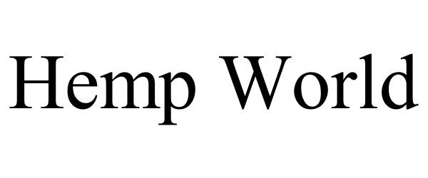 Trademark Logo HEMP WORLD