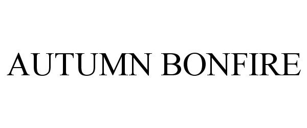 Trademark Logo AUTUMN BONFIRE