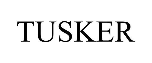 Trademark Logo TUSKER