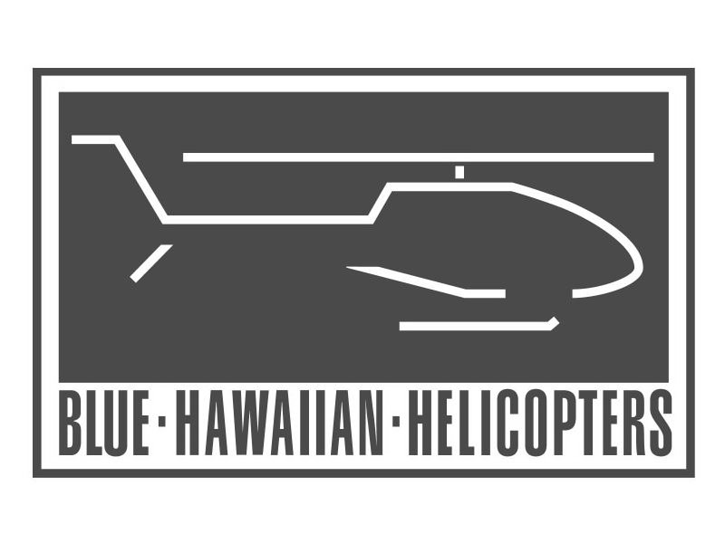  BLUE · HAWAIIAN · HELICOPTERS