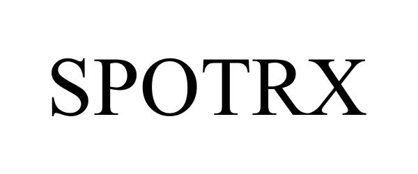 Trademark Logo SPOTRX