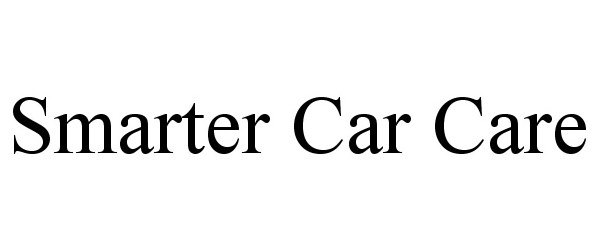 Trademark Logo SMARTER CAR CARE