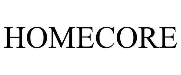 Trademark Logo HOMECORE