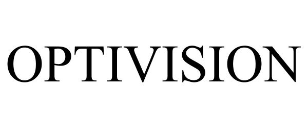 Trademark Logo OPTIVISION