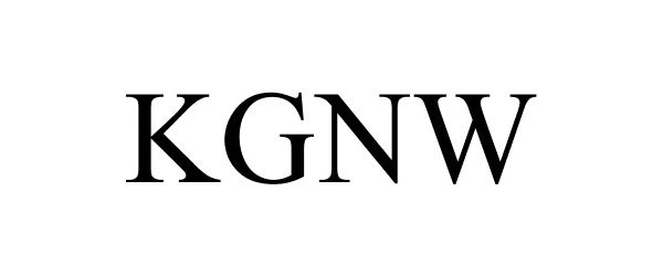 Trademark Logo KGNW