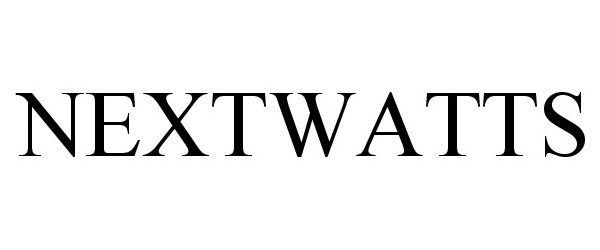  NEXTWATTS