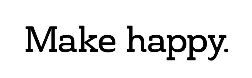 Trademark Logo MAKE HAPPY.
