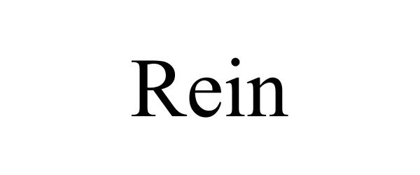 Trademark Logo REIN