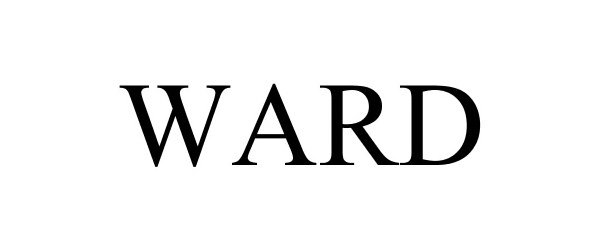 Trademark Logo WARD