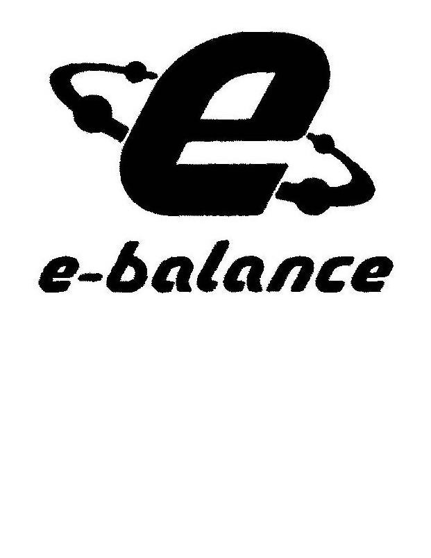 Trademark Logo E E-BALANCE