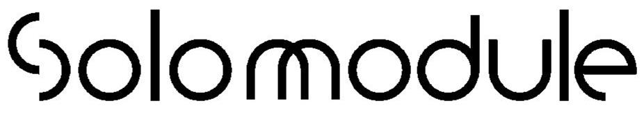 Trademark Logo SOLOMODULE