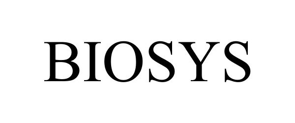 Trademark Logo BIOSYS