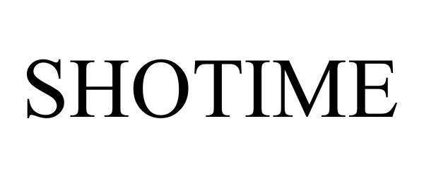 Trademark Logo SHOTIME