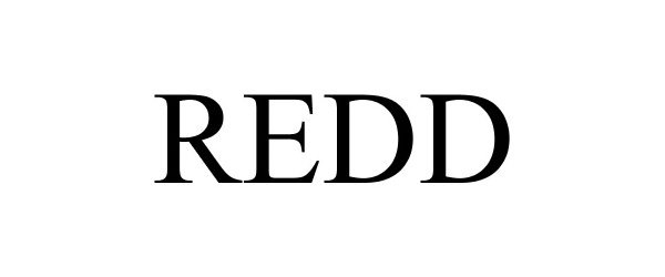 Trademark Logo REDD