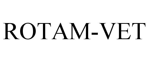 Trademark Logo ROTAM-VET