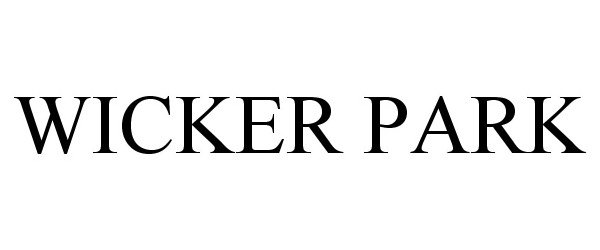 Trademark Logo WICKER PARK