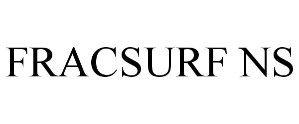 Trademark Logo FRACSURF NS