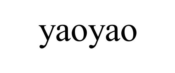 Trademark Logo YAOYAO