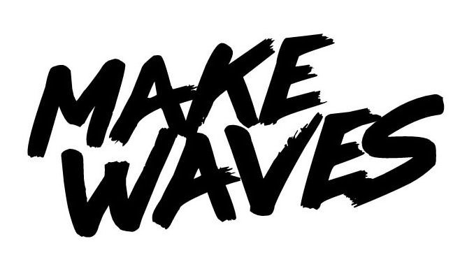 Trademark Logo MAKE WAVES