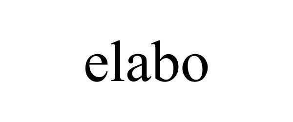 Trademark Logo ELABO