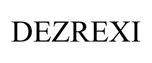 Trademark Logo DEZREXI