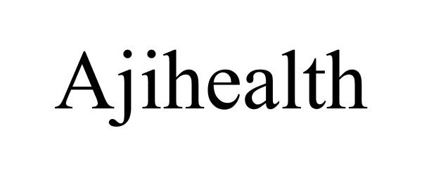 Trademark Logo AJIHEALTH