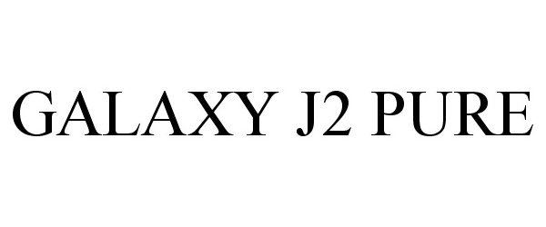 Trademark Logo GALAXY J2 PURE